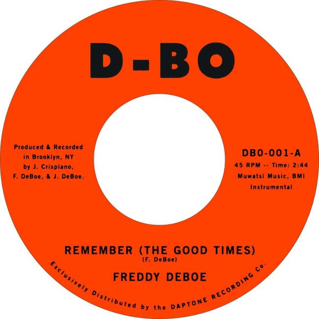 Deboe ,Freddy - Remember ( The Good Times ) +1 ( Ltd Color )